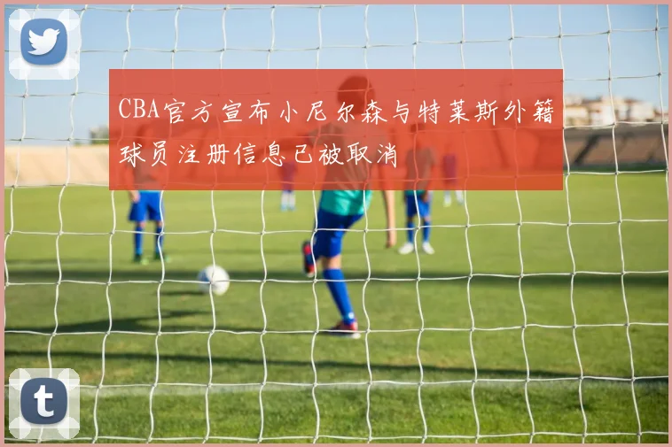 CBA官方宣布小尼尔森与特莱斯外籍球员注册信息已被取消